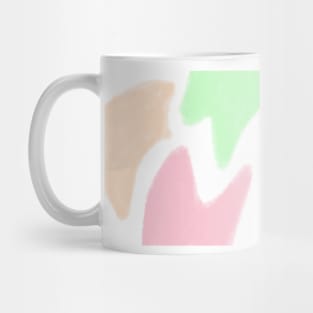 Colorful watercolor abstract texture art Mug